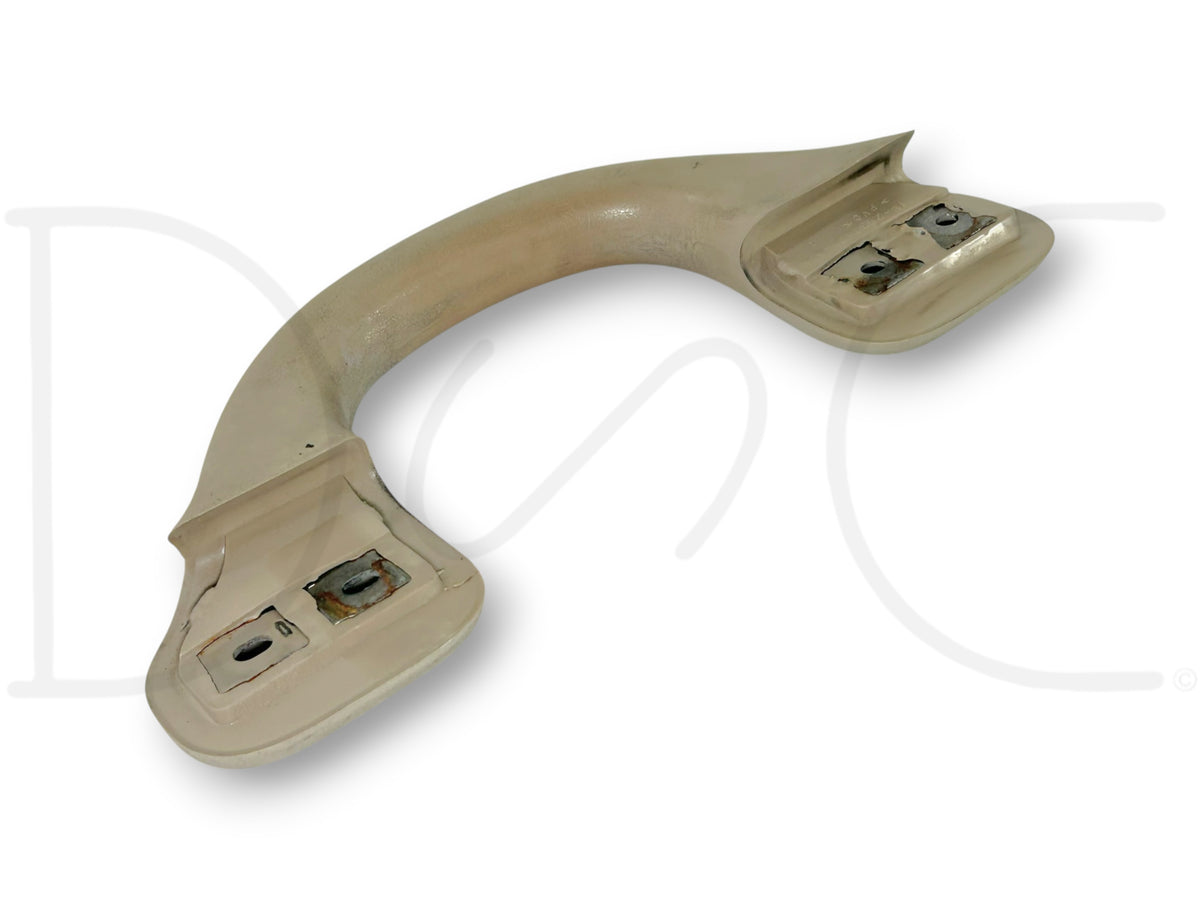 99-02 Ford F250 F350 RH Right Passenger A Pillar Grab Handle Tan OE