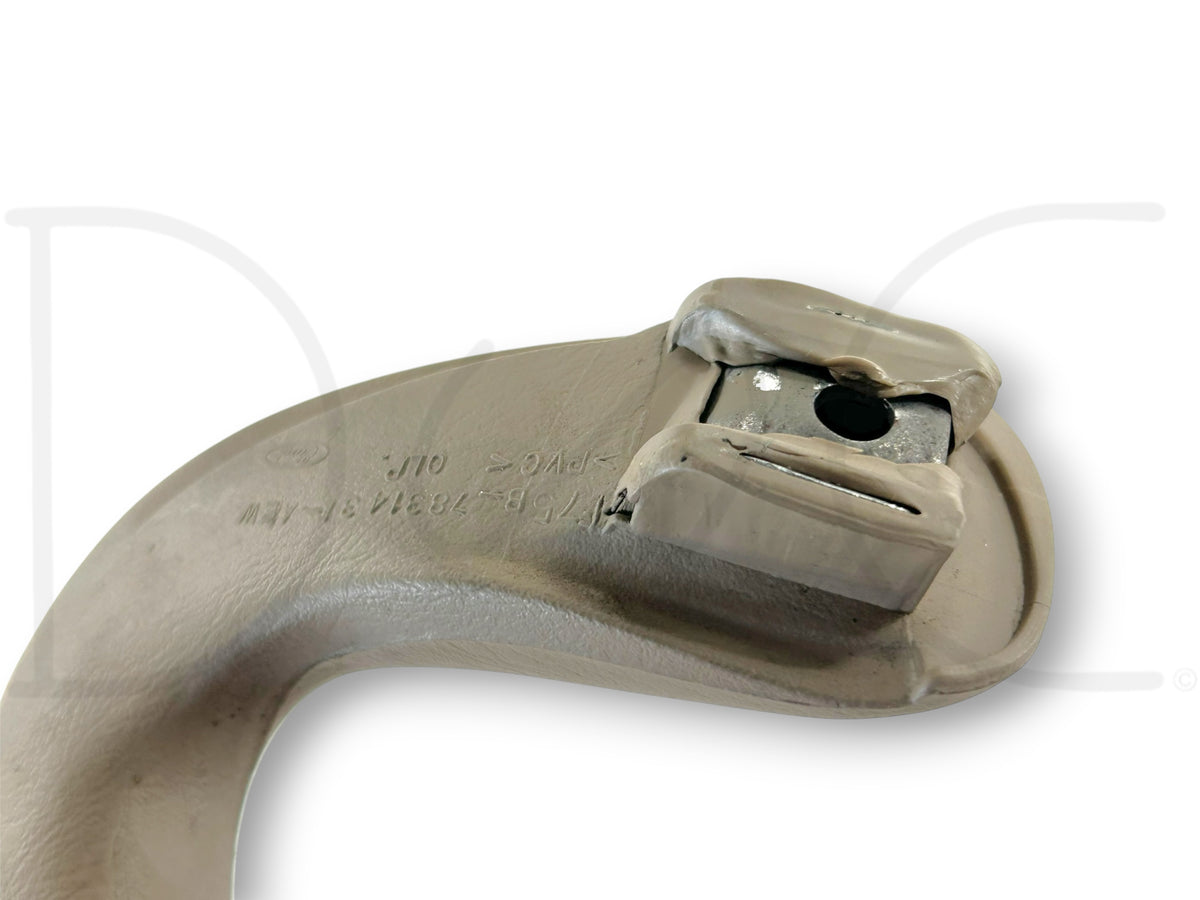 99-07 Ford F250 F350 LH Left Driver Rear Grab Handle Assist B Pillar Tan OEM