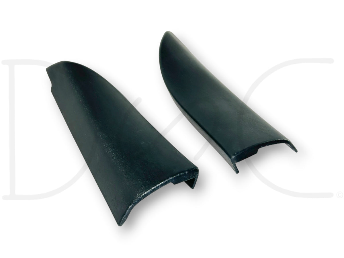99-07 Ford F250 F350 LH RH Left Right Door Sail Trim Panel Covers Set Black OE