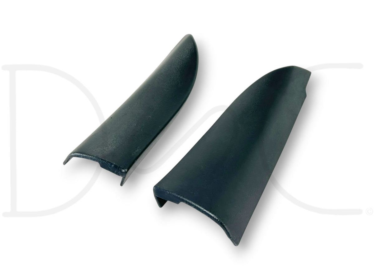 99-07 Ford F250 F350 LH RH Left Right Door Sail Trim Panel Covers Set Black OE