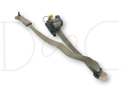 01-04 Ford F250 F350 LH Left Driver Front Seat Belt Seatbelt Tan OE *Blem*