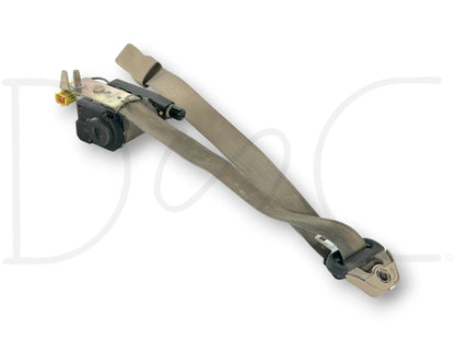 01-04 Ford F250 F350 LH Left Driver Front Seat Belt Seatbelt Tan OE *Blem*