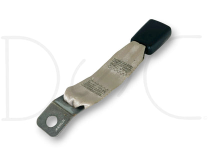 99-02 Ford F250 F350 Rear Back Seat Seatbelt Latch Buckle Tan OE