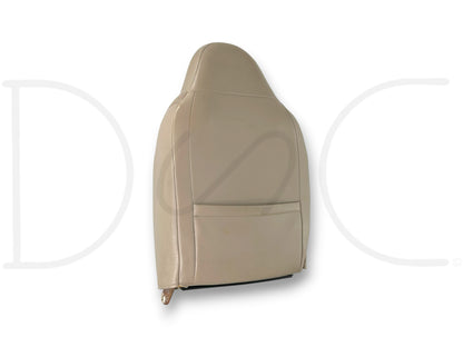 99-04 Ford F250 F350 Lariat RH Right Passenger Seat Back Cushion Tan Leather