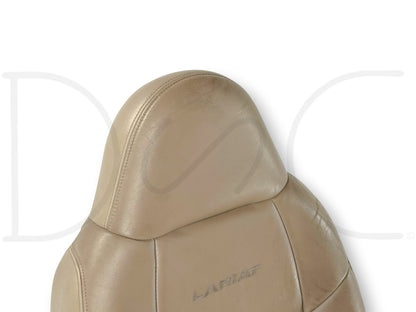 99-04 Ford F250 F350 Lariat RH Right Passenger Seat Back Cushion Tan Leather