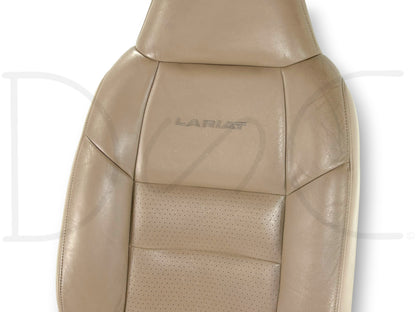 99-04 Ford F250 F350 Lariat RH Right Passenger Seat Back Cushion Tan Leather
