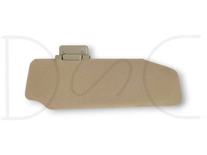 99-01 Ford F250 F350 RH Right Passenger Dual Secondary Sun Visor Tan OEM *Blem*