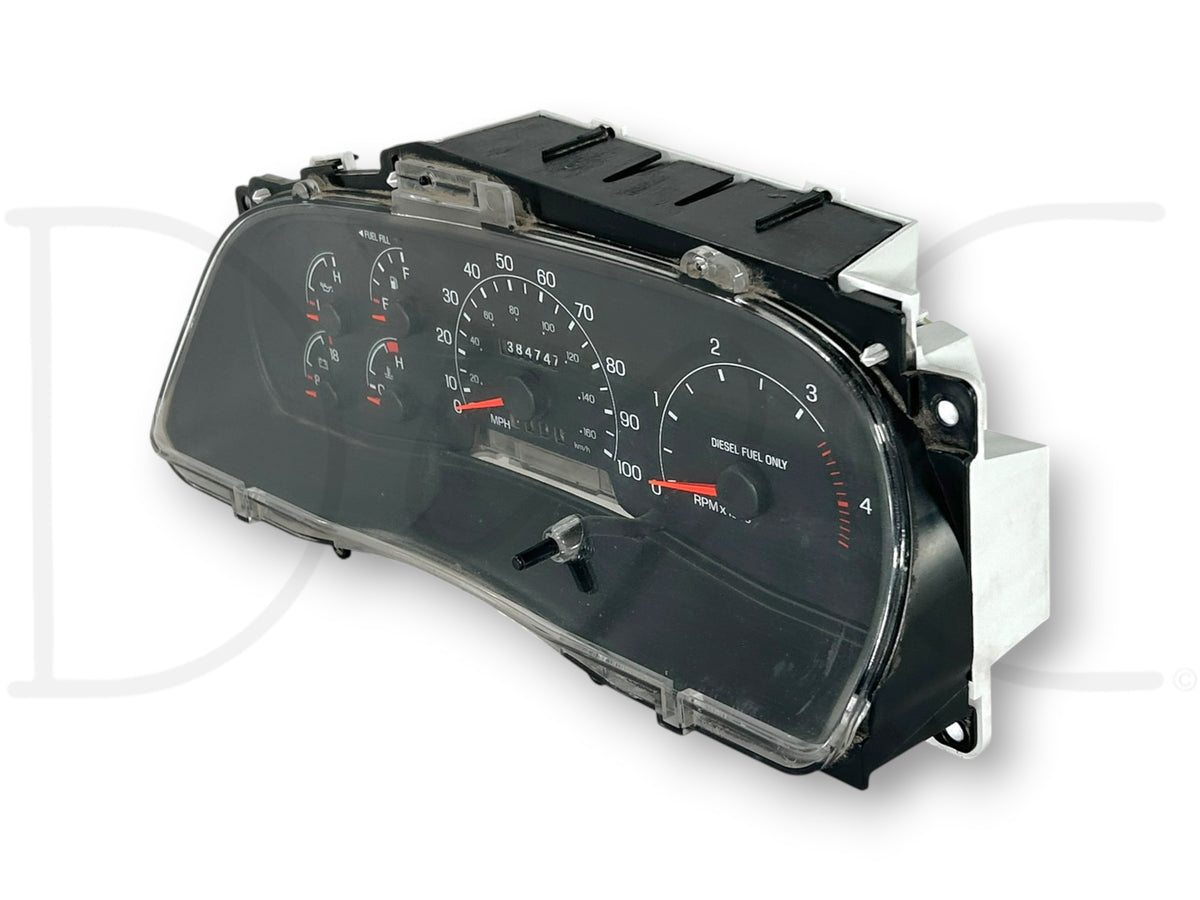 99-01 Ford F250 F350 7.3 7.3L Diesel A/T Instrument Gauge Cluster Xc3F-10849-Ce