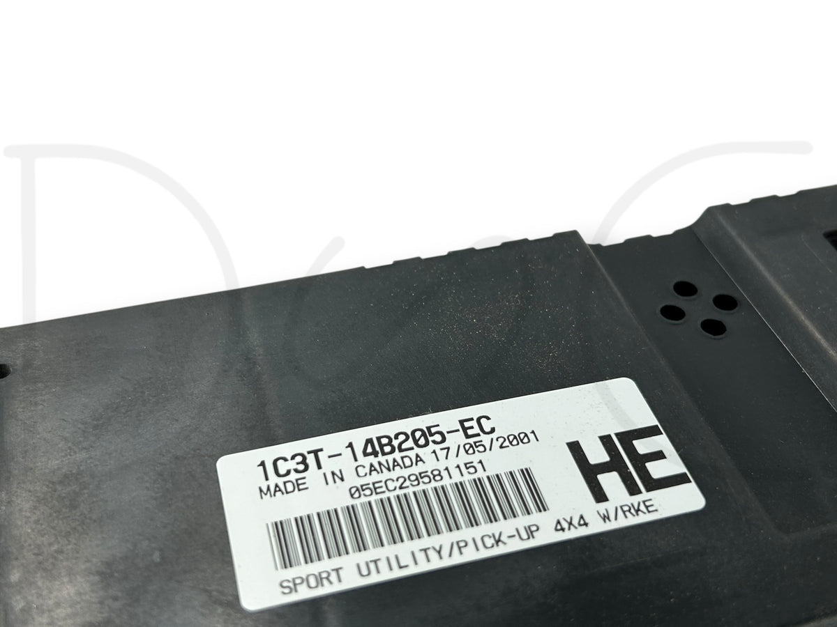 01 2001 Ford F250 F350 4X4 GEM Multifunction Body Computer Module 1C3T-14B205-Ec