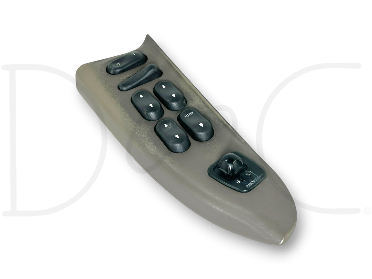 99-01 Ford F250 F350 LH Left Driver Front Power Window Lock Switch Panel *Blem*