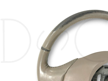 99-02 Ford F250 F350 Steering Wheel OE Tan Leather 1L3A-3F563-BAw *Blem*