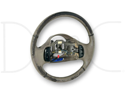 99-02 Ford F250 F350 Steering Wheel OE Tan Leather 1L3A-3F563-BAw *Blem*