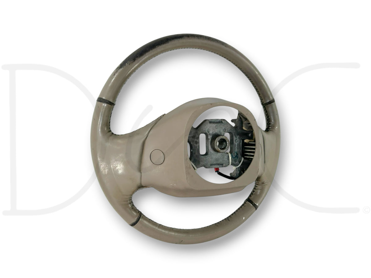 99-02 Ford F250 F350 Steering Wheel OE Tan Leather 1L3A-3F563-BAw *Blem*