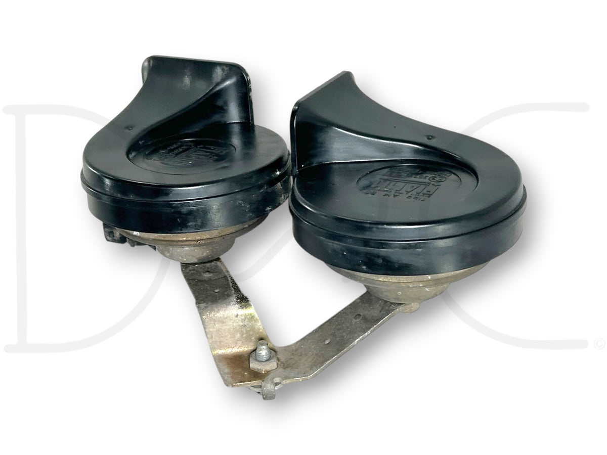 99-01 Ford F250 F350 Horn Set Hi Low Dual Tone Horns OEM