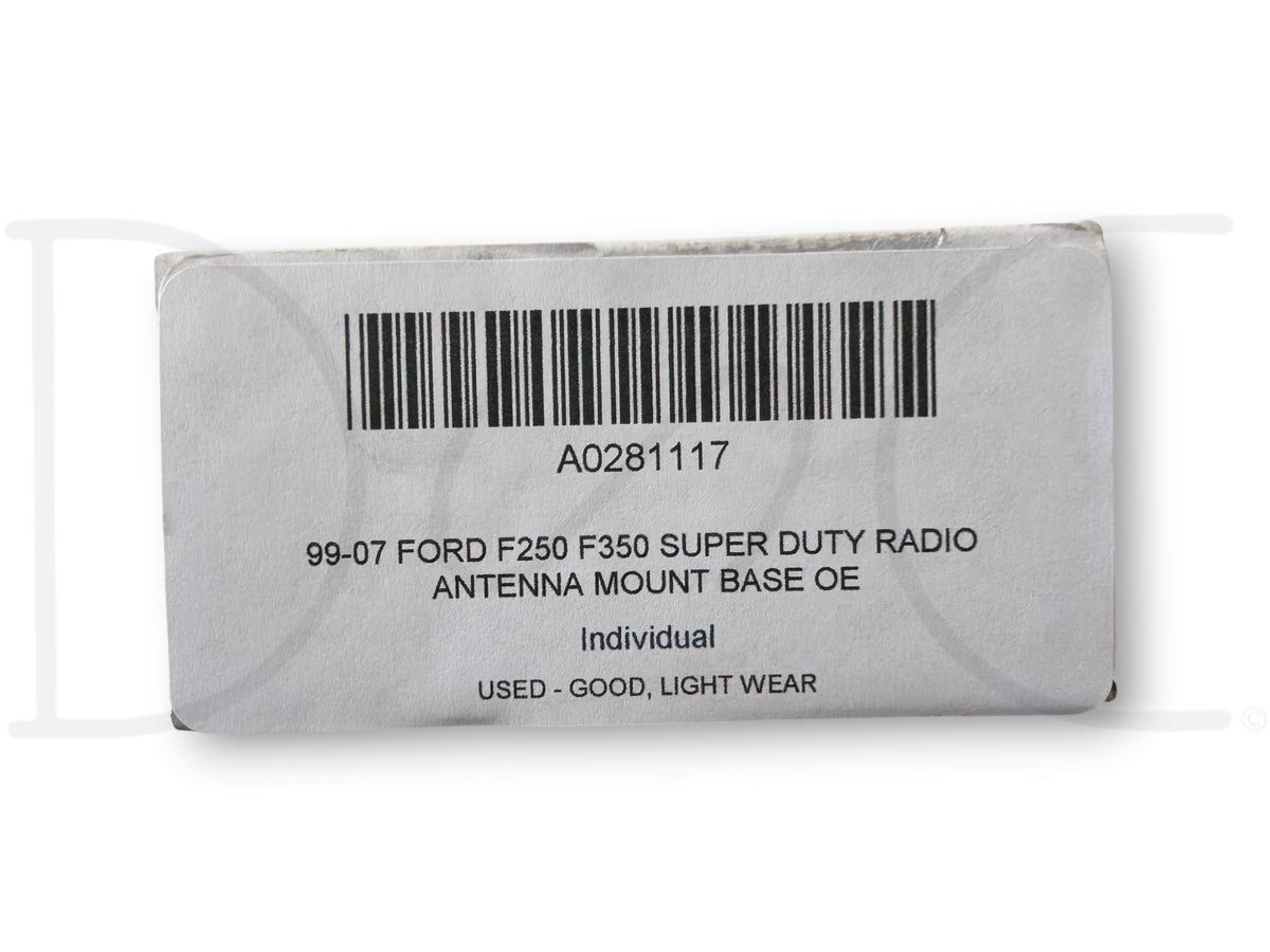 99-07 Ford F250 F350 Super Duty Radio Antenna Mount Base OE