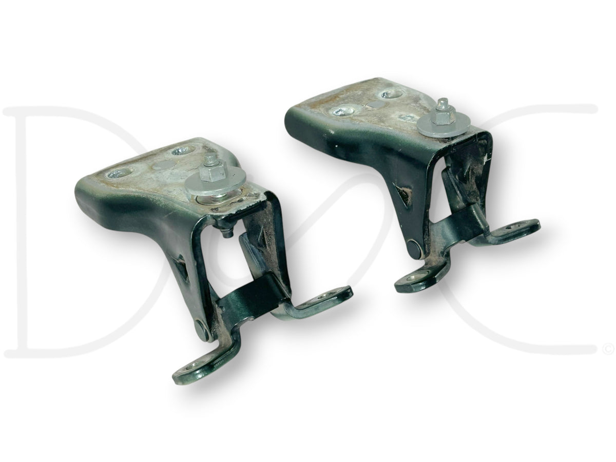 99-07 Ford F250 F350 LH Left Driver Front Door Hinge Set OE Upper Lower Hinges