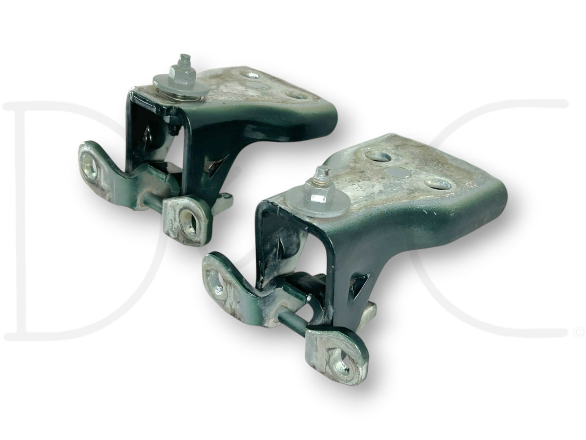 99-07 Ford F250 F350 RH Right Passenger Front Door Hinge Set Upper Lower Hinges