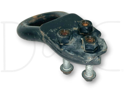 00-07 Ford F250 F350 Tow Hook Recovery Loop Black W/ Bolts 1C34-17A954-Aa