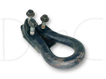 00-07 Ford F250 F350 Tow Hook Recovery Loop Black W/ Bolts 1C34-17A954-Aa