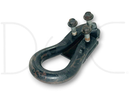 00-07 Ford F250 F350 Tow Hook Recovery Loop Black W/ Bolts 1C34-17A954-Aa