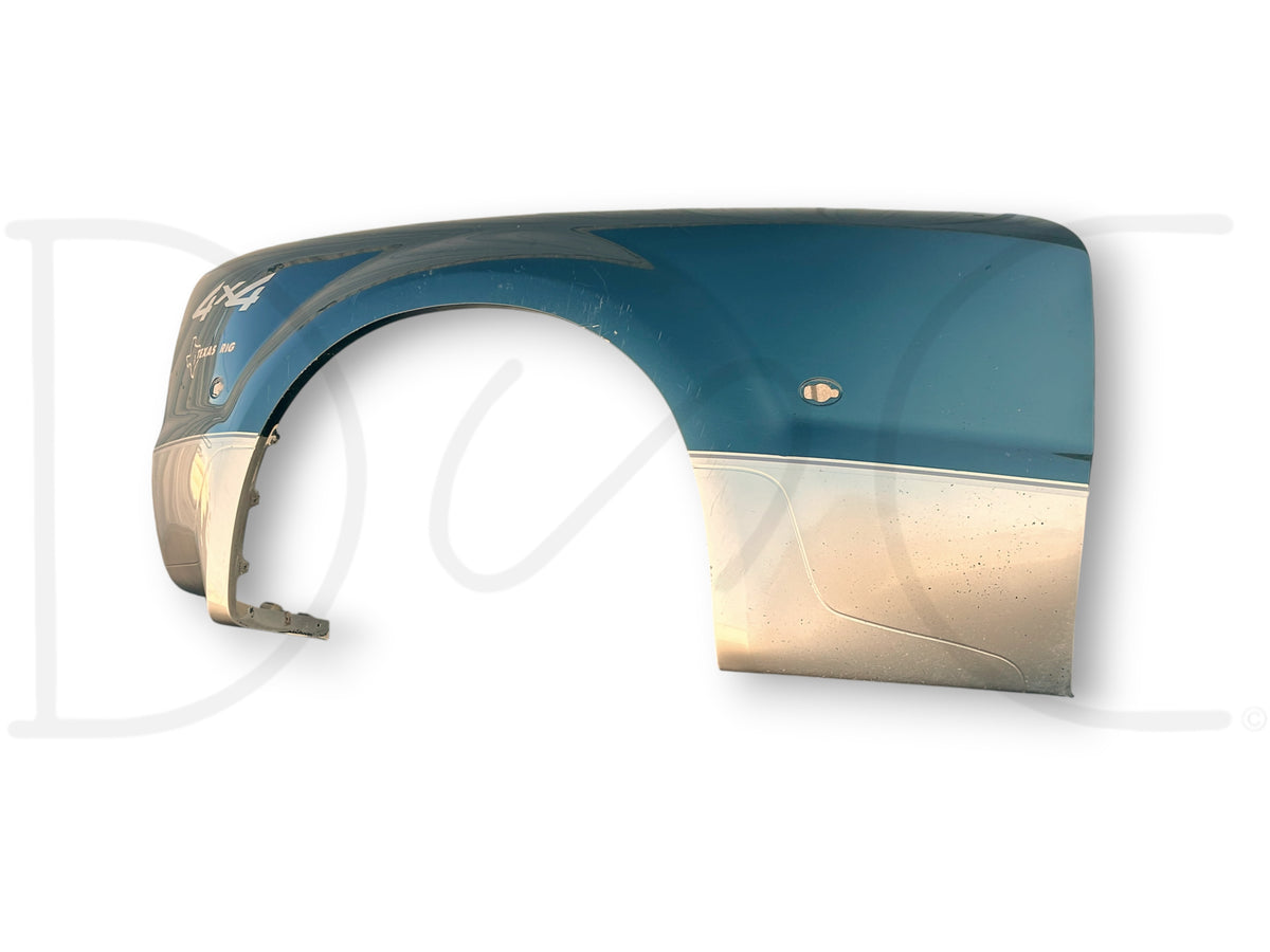 99-10 Ford F350 F450 RH Right Passenger Dually Fender Flare Bed Side Panel Green