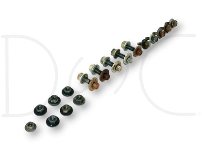 99-10 Ford F350 F450 Dually Fender Flare To Bed Mounting Hardware Bolts Nuts
