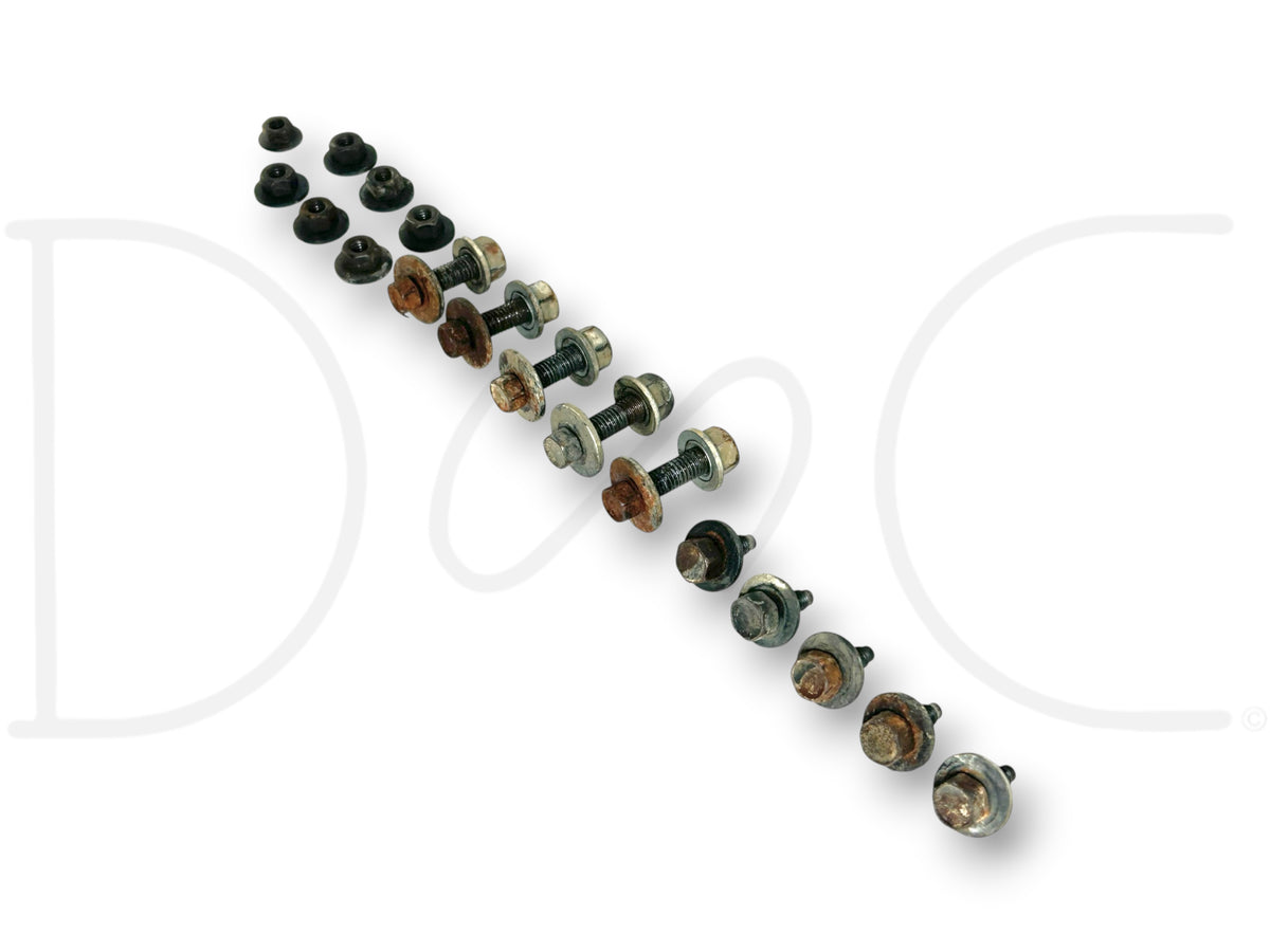 99-10 Ford F350 F450 Dually Fender Flare To Bed Mounting Hardware Bolts Nuts