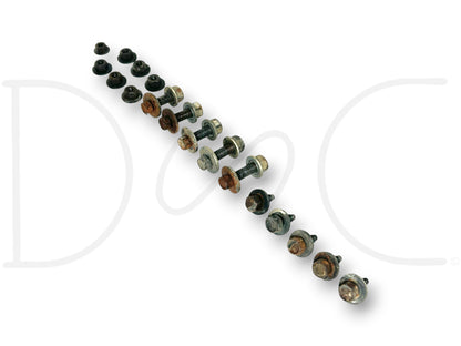 99-10 Ford F350 F450 Dually Fender Flare To Bed Mounting Hardware Bolts Nuts