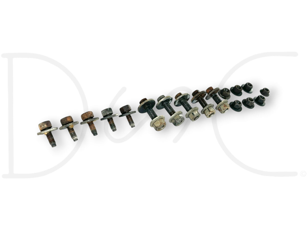 99-10 Ford F350 F450 Dually Fender Flare To Bed Mounting Hardware Bolts Nuts