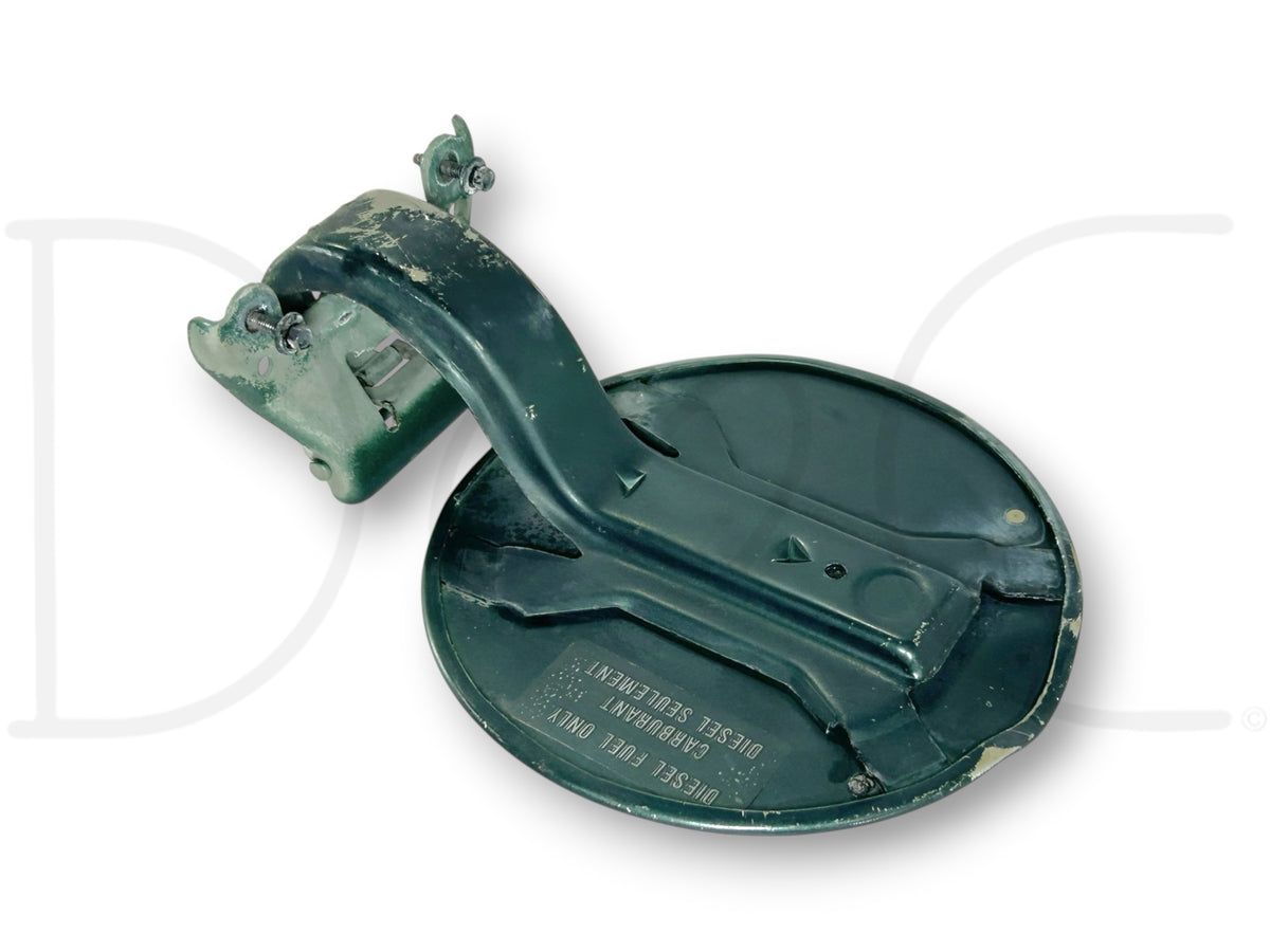 99-07 Ford F250 F350 Bed Fuel Tank Fill Filler Access Door Py Green OEM