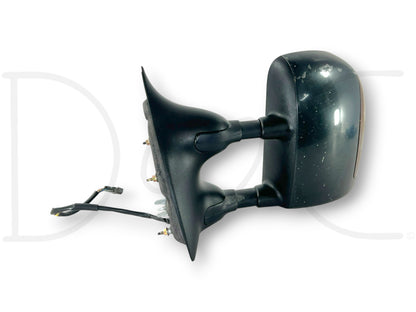 02-07 Ford F250 F350 LH Left Driver Mirror Power Heat Signal OEM Fw Green