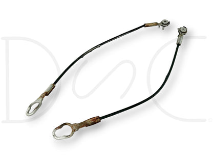 99-07 Ford F250 F350 Super Duty OE Tailgate Strap Pair Straps Cable Cables