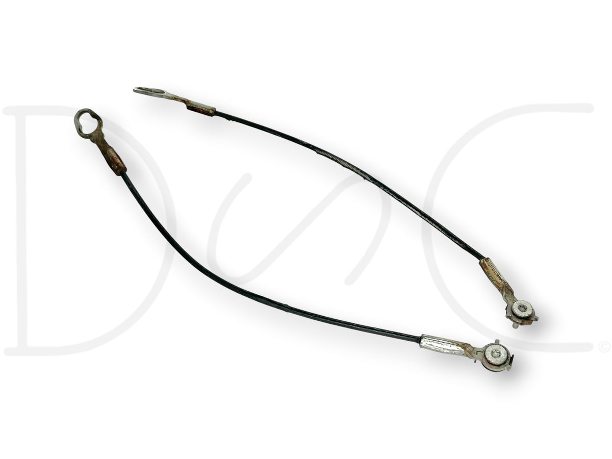 99-07 Ford F250 F350 Super Duty OE Tailgate Strap Pair Straps Cable Cables