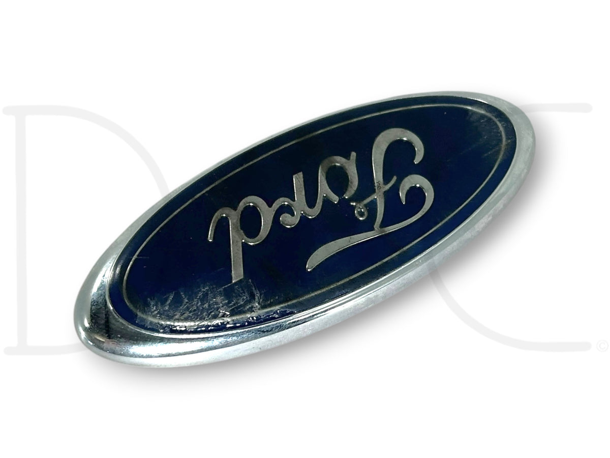 99-07 Ford F250 F350 Rear Tailgate Emblem Ford Blue Oval Logo Badge OEM *Blem*