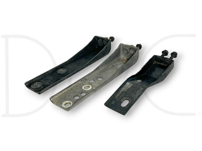 99-02 Ford F250 F350 7.3L Under Cab Exhaust Heat Shield Brackets OE Bracket Set
