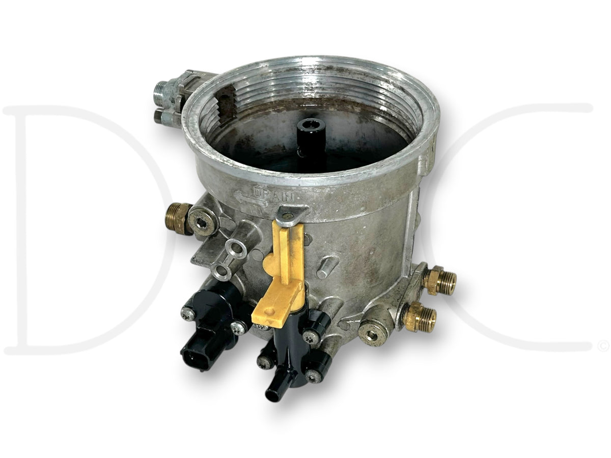 99-02 Ford F250 F350 7.3L 7.3 Diesel Fuel Bowl Filter Housing Assembly OE