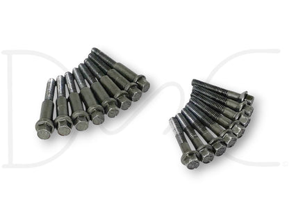 95-02 Ford F250 F350 7.3 7.3L Fuel Injector Retainer Bolts OE Bolt Set [16]