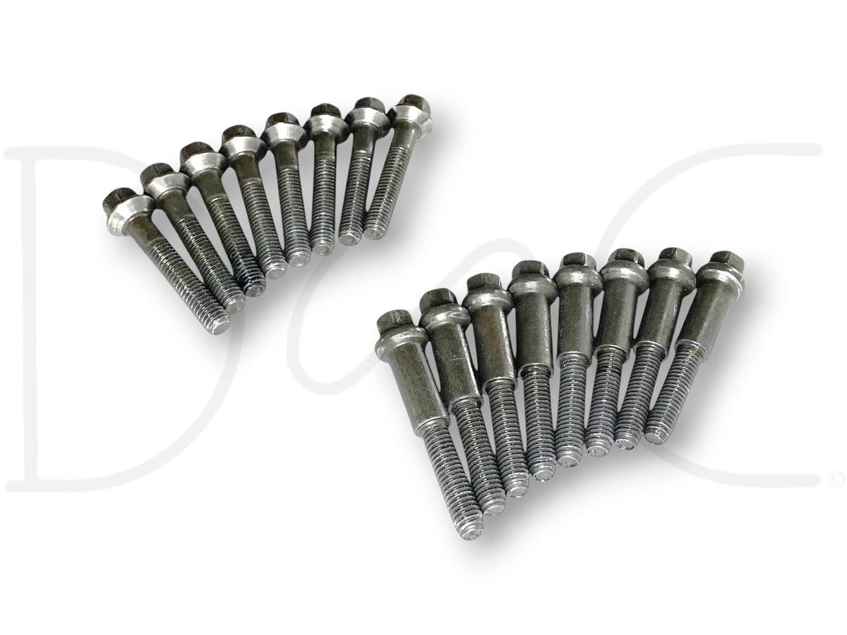 95-02 Ford F250 F350 7.3 7.3L Fuel Injector Retainer Bolts OE Bolt Set [16]