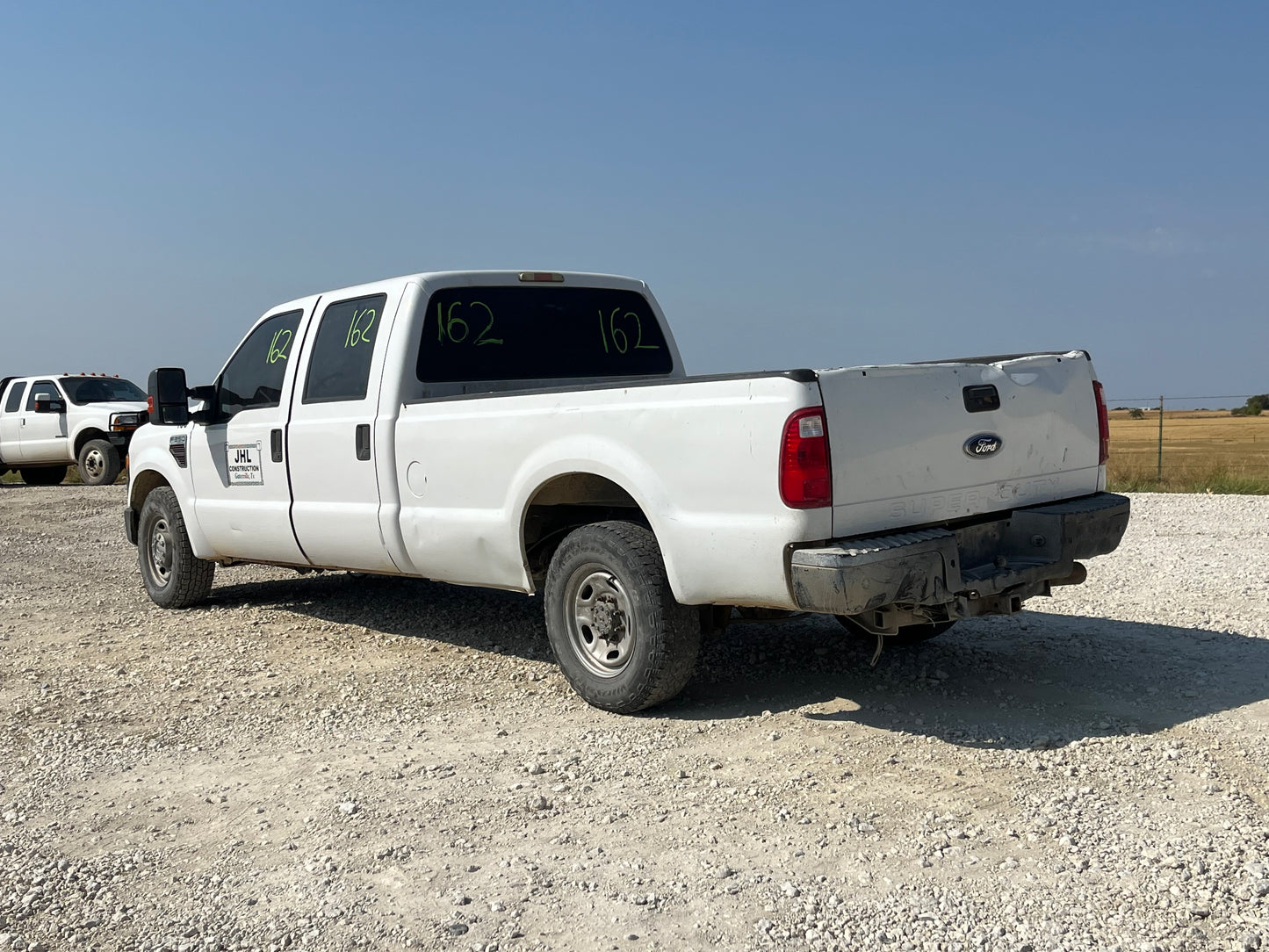 08-10 Ford F250 F350 Rear RH Right Passenger Crew Cab Door White