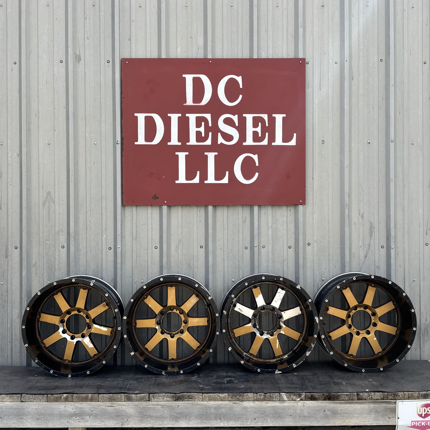 99-16 Ford F250 F350 Fuel 22" Wheel 22X12 Rim Set [4] 8X170MM
