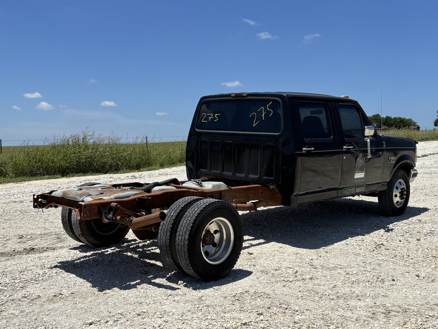 92-97 Ford F250 F350 Front Fender RH Right Passenger Ua Black
