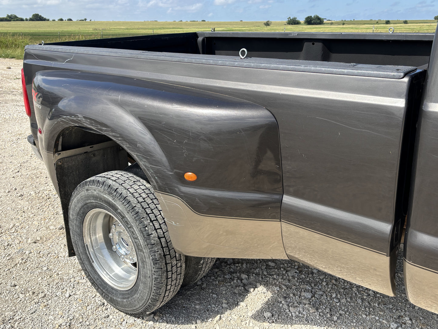 99-10 Ford F350 DRW Dually Pickup Long Bed T7 Charcoal AQ Tan