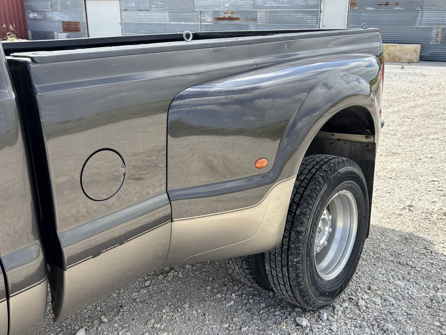99-10 Ford F350 DRW Dually Pickup Long Bed T7 Charcoal AQ Tan
