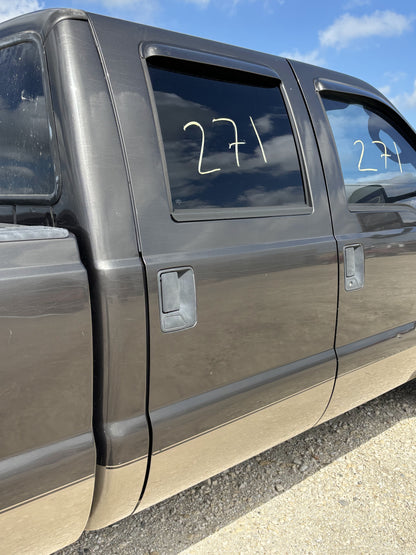 99-07 Ford F250 F350 Rear RH Right Passenger Crew Cab Door T7 AQ Tan Electric