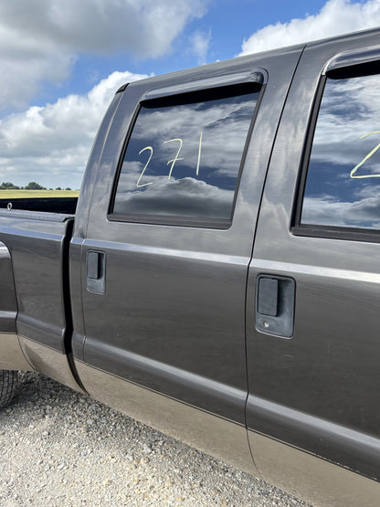 99-07 Ford F250 F350 Rear RH Right Passenger Crew Cab Door T7 AQ Tan Electric