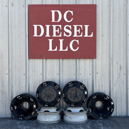 99-04 Ford F350 Dually DRW 16" 8X170MM Rockstar Xd Wheels Set Of 6