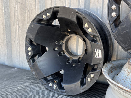 99-04 Ford F350 Dually DRW 16" 8X170MM Rockstar Xd Wheels Set Of 6
