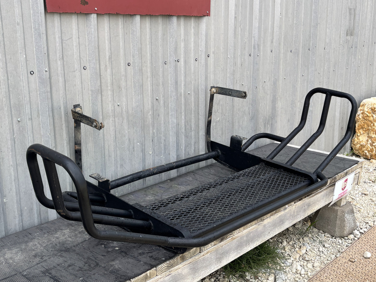05-07 Ford F250 F350 Front Grill Brush Guard Black