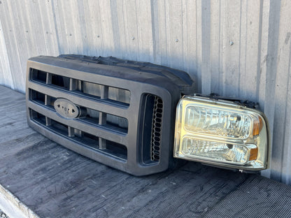05-07 Ford F250 F350 Header Panel W/ Lights