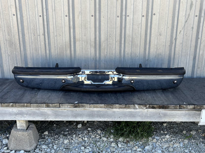 99-07 Ford F250 F350 Rear Bumper Chrome W/ Parking Sensors
